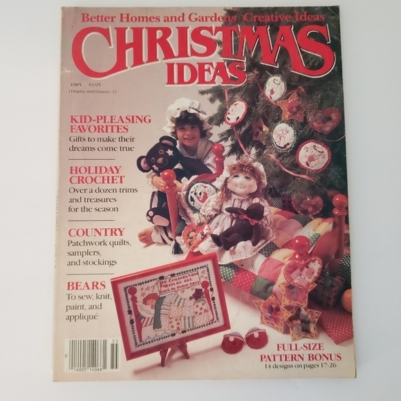 Better Homes And Gardens Vintage Christmas Ideas Magazine Lit  Recipes C… - Picture 6 of 9